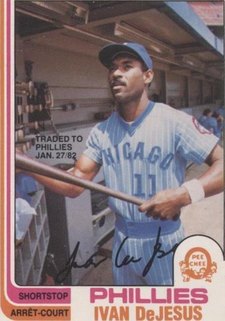 1982 O-Pee-Chee - Ivan De Jesus #313