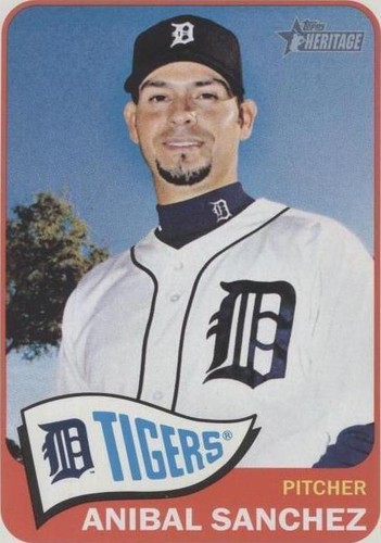 2014 Topps Heritage - Anibal Sanchez #452