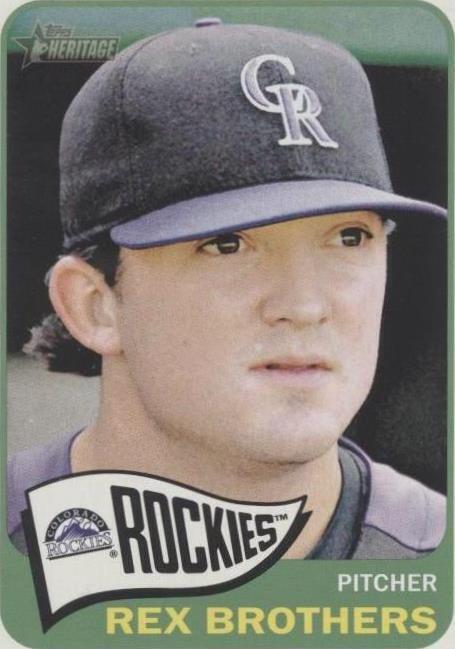 2014 Topps Heritage - Rex Brothers #47