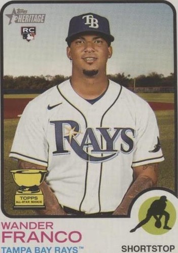 特価！topps スーパースター　wander Francoルーキーサインカード 特価！topps スーパースター wander Francoルーキーサインカード
