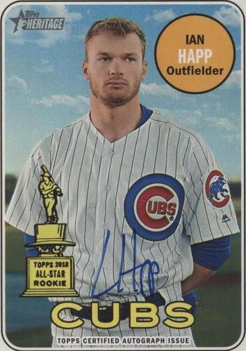 2018 Topps Heritage High Number - Ian Happ #ROA-IH