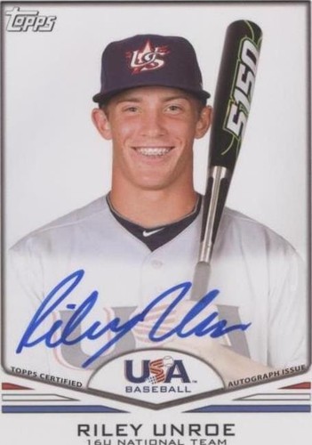 2011 Topps USA Baseball Team - Riley Unroe #USA-A41