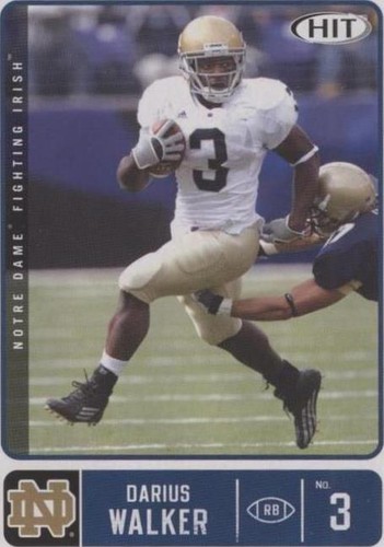 2007 SAGE Hit Darius Walker #47