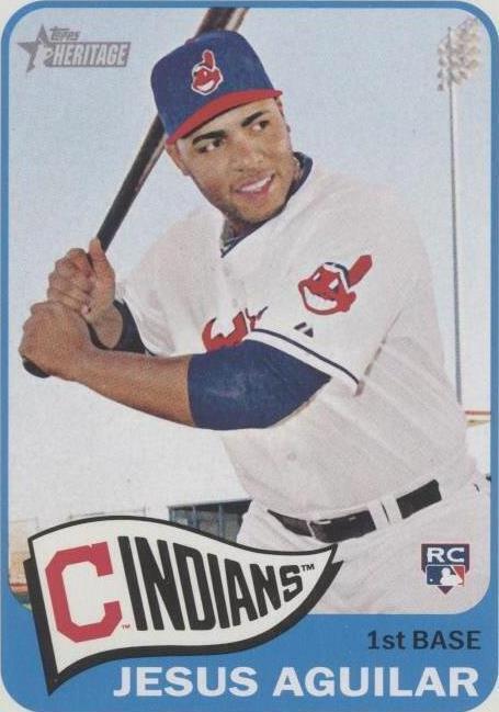 2014 Topps Heritage High Number - Jesus Aguilar #H581