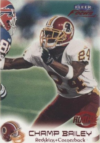 1999 Fleer Focus Champ Bailey #101