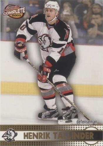 2002-03 Pacific Complete - Henrik Tallinder #562
