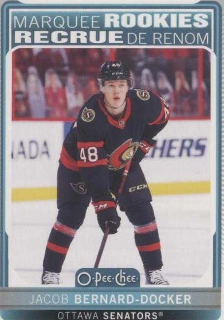 2021-22 O-Pee-Chee - Jacob Bernard-Docker #528