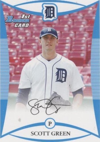 2008 Bowman Draft Picks & Prospects - Scott Green #BDPP59