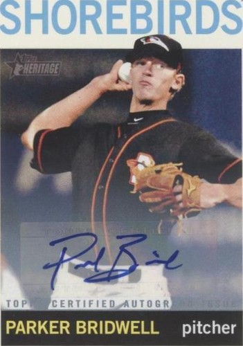 2013 Topps Heritage Minor League Edition - Parker Bridwell #ROA-PB