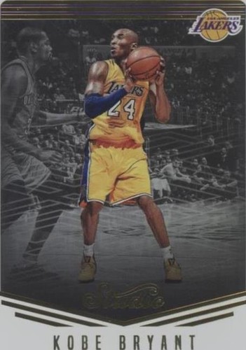 2016-17 Panini Studio From Downtown #18 Kobe Bryant Lakers