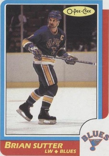 1986-87 O-Pee-Chee - Brian Sutter #72