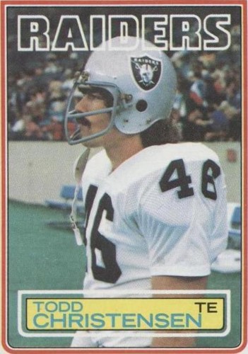 1983 Topps Todd Christensen #298