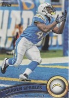 2011 Topps Darren Sproles #114