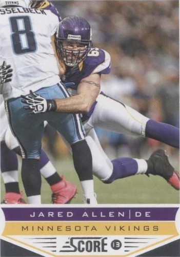 2013 Score Jared Allen #122