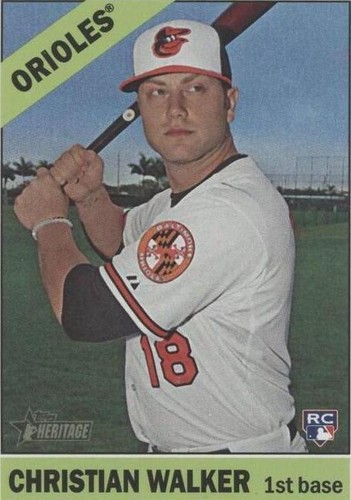 2015 Topps Heritage High Number - Christian Walker #501