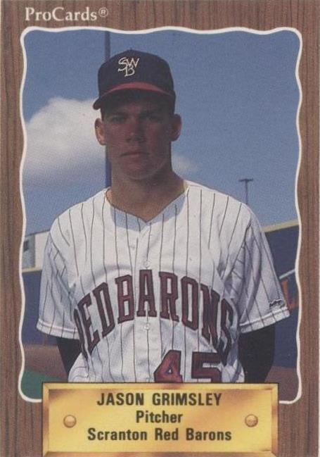 1990 ProCards Minor League - Jason Grimsley #595