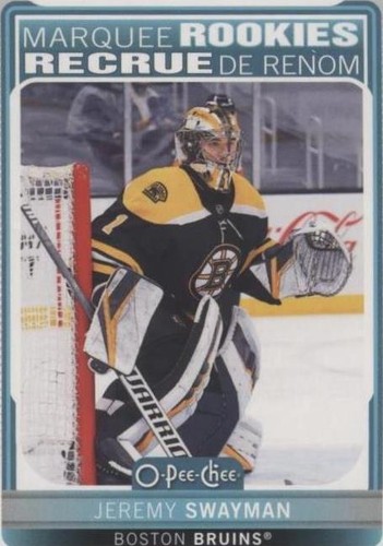 2021-22 O-Pee-Chee - Jeremy Swayman #525