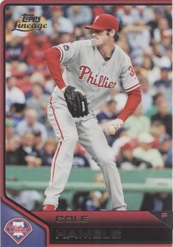 2011 Topps Lineage - Cole Hamels #102
