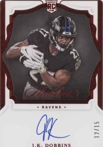 2020 Panini Flawless J.K. Dobbins #RSS-JKD