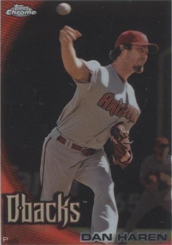 2010 Topps Chrome - Dan Haren #129