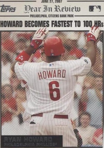 2008 Topps - Ryan Howard #YR88