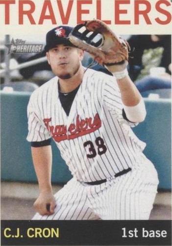 2013 Topps Heritage Minor League Edition - C.J. Cron #202