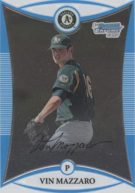 2008 Bowman Chrome - Vin Mazzaro #BCP160