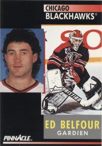 1991-92 Pinnacle French - Ed Belfour #127