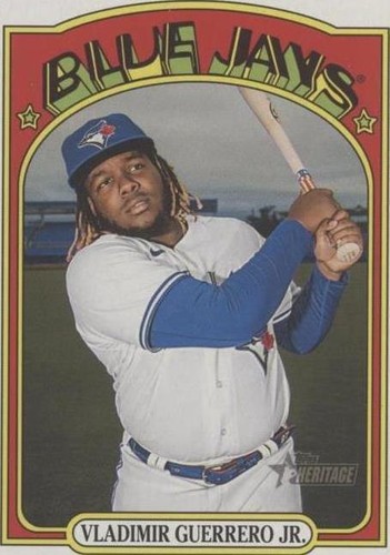 2021 Topps Heritage Vladimir Guerrero Jr. #193 Toronto Blue