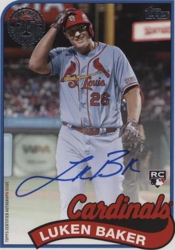 2024 Topps Update Series - Luken Baker #89BA2-LB
