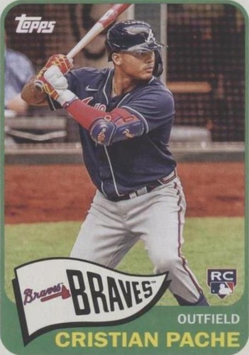 2021 Topps - Cristian Pache #T65-8