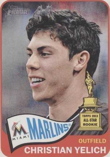 2014 Topps Heritage - Christian Yelich #268