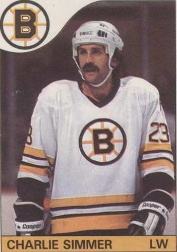 1985-86 O-Pee-Chee - Charlie Simmer #87