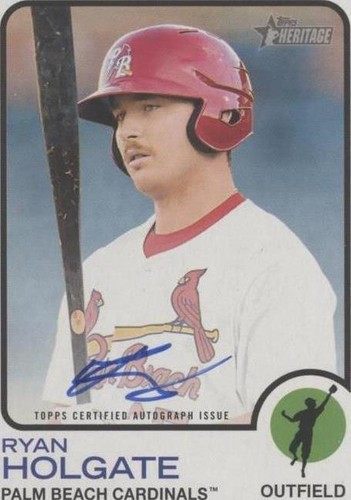 2022 Topps Heritage Minor League Edition - Ryan Holgate #ROA-RH