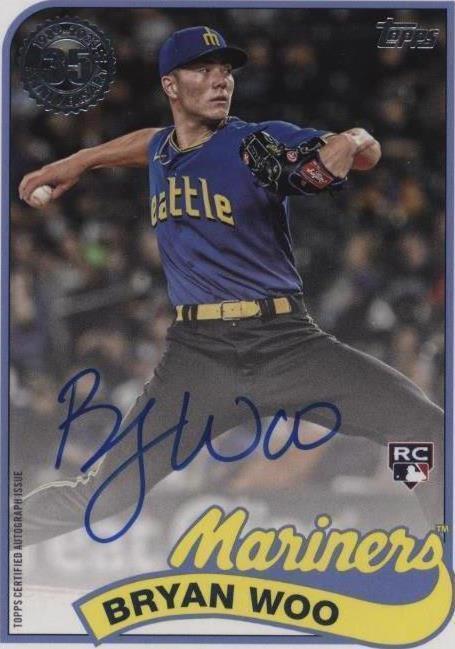 2024 Topps Series 1 - Bryan Woo #89BA-BWOO