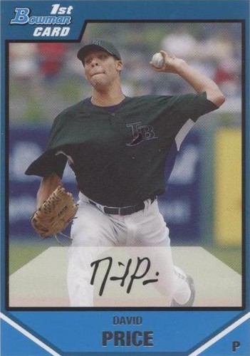 2007 Bowman Draft Picks & Prospects - David Price #BDPP55