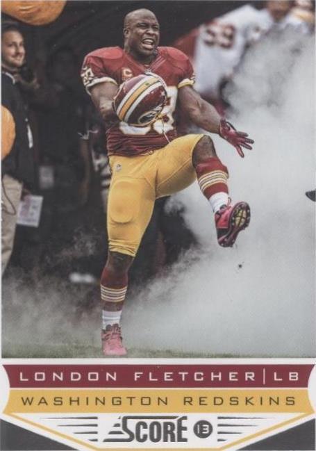 2013 Score London Fletcher #220