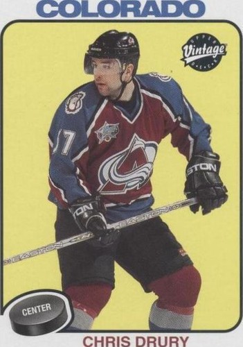 2001-02 Upper Deck Vintage - Chris Drury #62