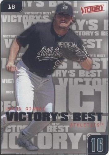 2001 Upper Deck Victory - Jason Giambi #614