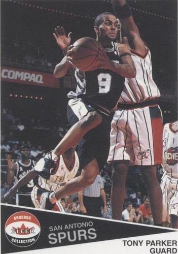 2001-02 Fleer Shoebox Collection - Tony Parker #180