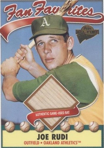 2003 Topps All-Time Fan Favorites - Joe Rudi #FFR-JRU