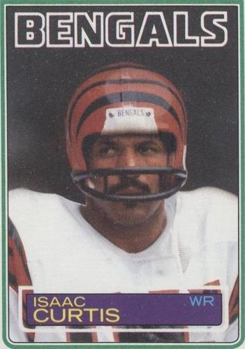 1983 Topps Isaac Curtis #236
