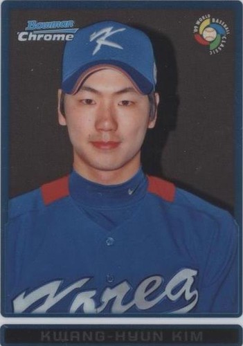 2009 Bowman Chrome - Kwang-Hyun Kim #BCW34