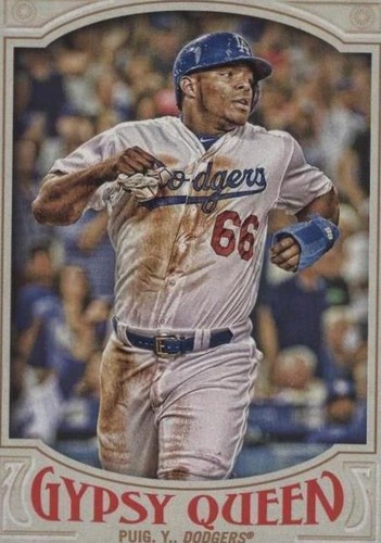 2016 Topps Gypsy Queen - Yasiel Puig #137