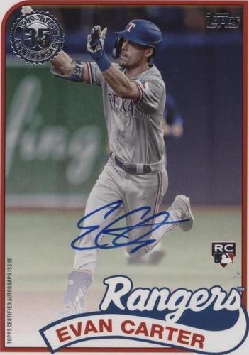 2024 Topps Series 2 - Evan Carter #89BA2-EC