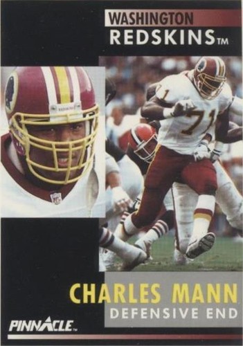 1991 Pinnacle Charles Mann #390