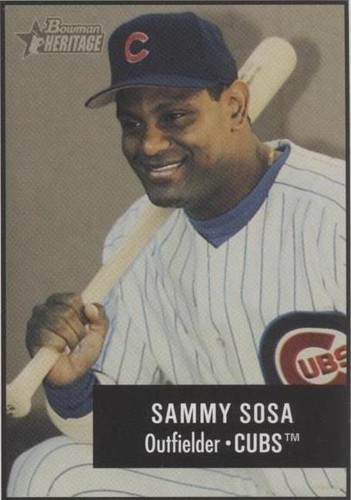 2003 Bowman Heritage - Sammy Sosa #45