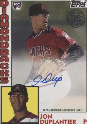 2019 Topps Update Series - Jon Duplantier #84A-JD