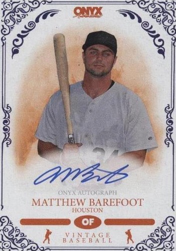 2022 Onyx Vintage - Matthew Barefoot #VAMB