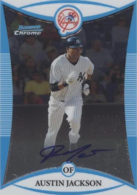 2008 Bowman Chrome - Austin Jackson #BCP246